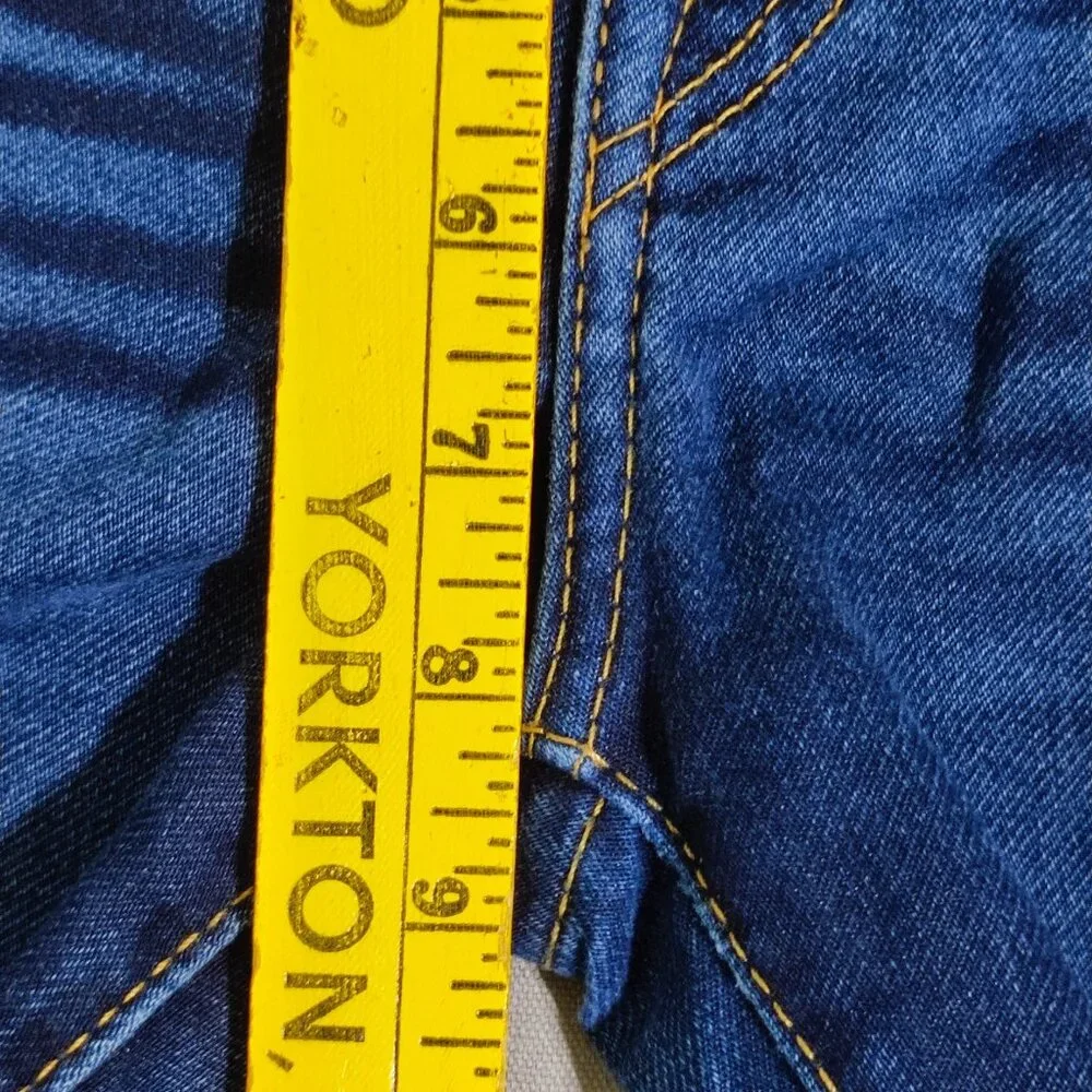 True Religion slim straight jeans women's size 29 dark wash ink blue colour - Picture 15 of 16